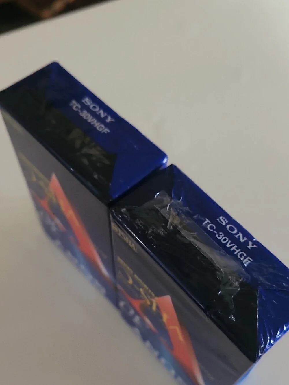 2 SEALED Sony VHS-C 30 Minute Camcorder Tapes